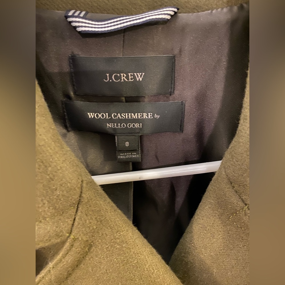 Wool Cashmere J. Crew Coat - Picture 3 of 3